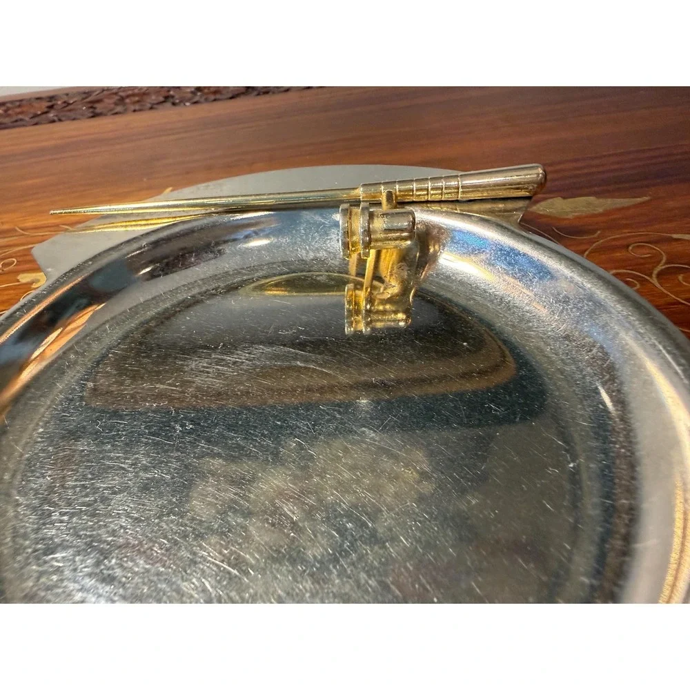 Vintage Fishing Change Dish • Coin Tray with Fishing Pole Accent